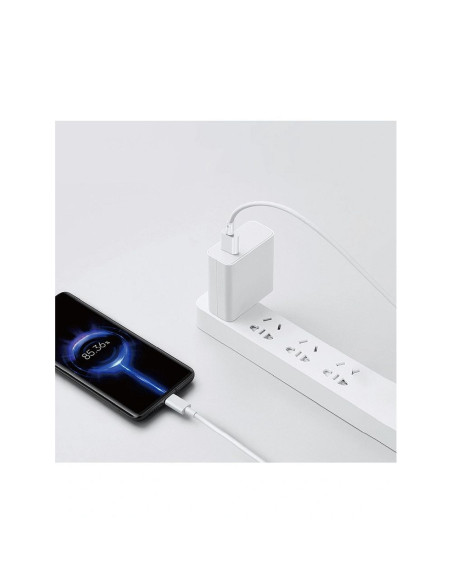 WiWU - Classic series USB cable Wi-C008 USB C to USB C 100W - blanc