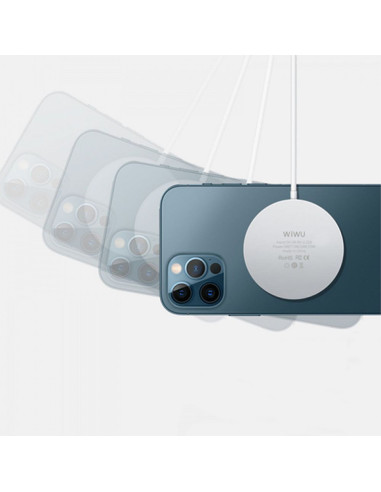 WiWU - Wireless Charger Compatible with MagSafe Wi-W009 15W