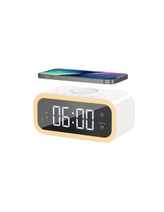 WiWU - Wireless Charger 15W with alarm clock Wi-C006 Power Air 5in1