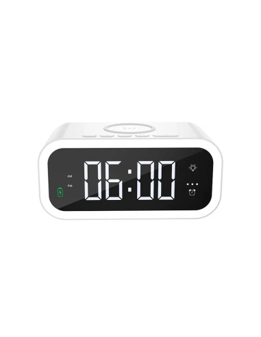 WiWU - Wireless Charger 15W with alarm clock Wi-C006 Power Air 5in1