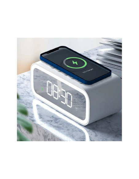 WiWU - Wireless Charger 15W with alarm clock Wi-C006 Power Air 5in1