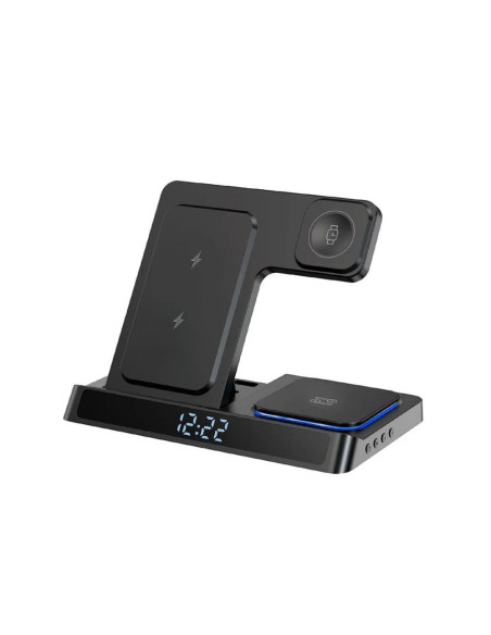 WiWU - Chargement sans fil avec minuterie numérique Wi-W006 Power Air 5in1