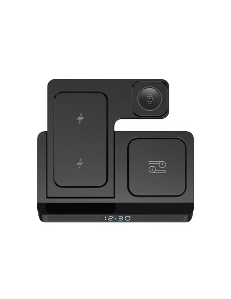 WiWU - Chargement sans fil avec minuterie numérique Wi-W006 Power Air 5in1