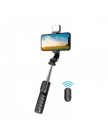 WiWU - Bâton de selfie Wi-SE002 avec fonction de trépied