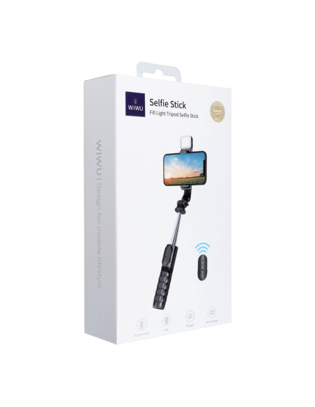 WiWU - Bâton de selfie Wi-SE002 avec fonction de trépied