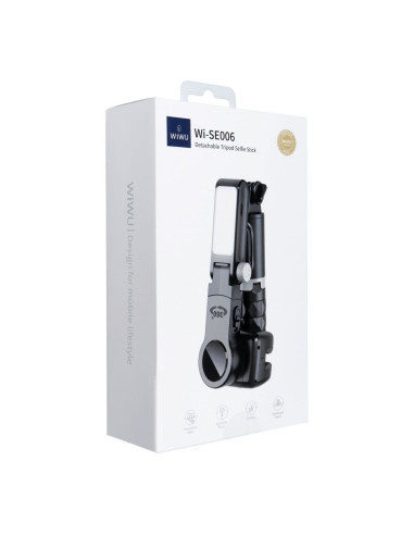 WiWU - Selfie Stick Wi-SE006 with Tripod Function, Stabilization and Auto Tracking