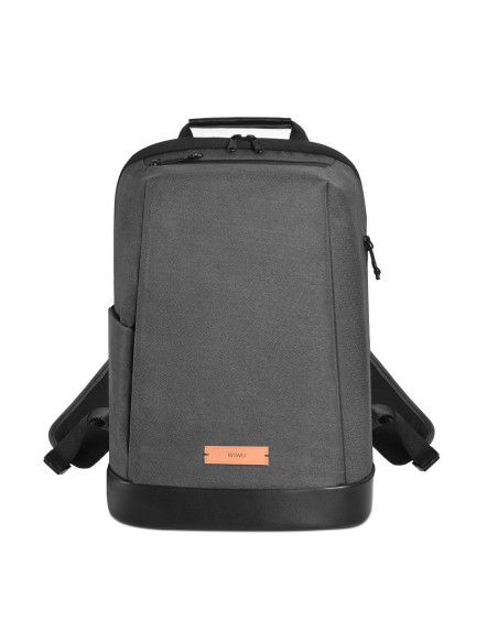 WiWU - Sac à dos pour ordinateur portable 15.6" Pilot Sleeve résistant à l'eau - gris