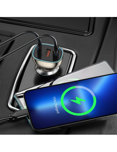 WiWU - Wi-QC013 90W PD+QC 2x USB A + USB C