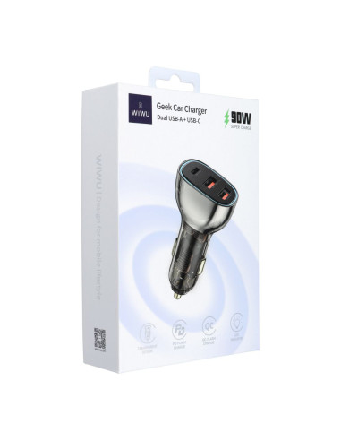 WiWU - Wi-QC013 90W PD+QC 2x USB A + USB C