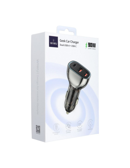 WiWU - Wi-QC013 90W PD+QC 2x USB A + USB C