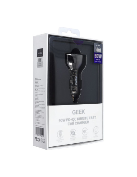 WiWU - Wi-QC013 90W PD+QC 2x USB A + USB C