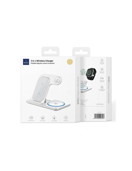 WiWU - Foldable Wireless Charger Wi-W009 15W