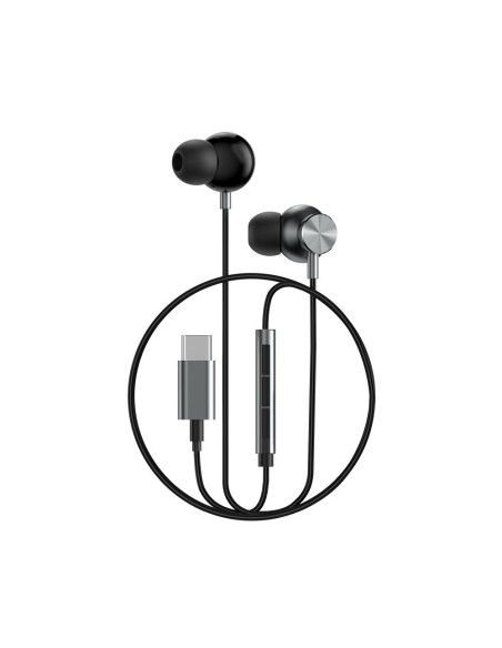 WiWU - EB315 Écouteurs stéréo en ligne USB C (DAC) - gris