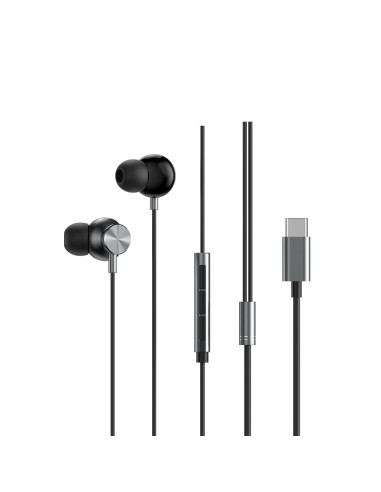 WiWU - EB315 Écouteurs stéréo en ligne USB C (DAC) - gris