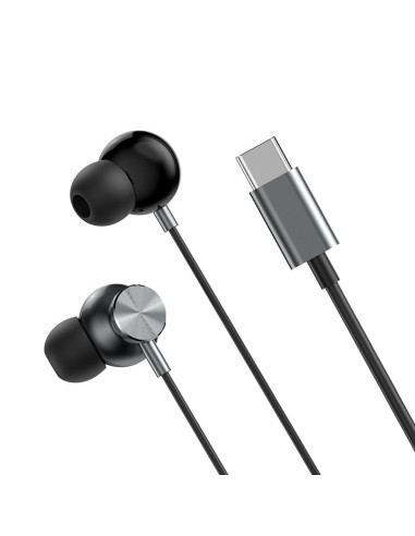 WiWU - EB315 Écouteurs stéréo en ligne USB C (DAC) - gris