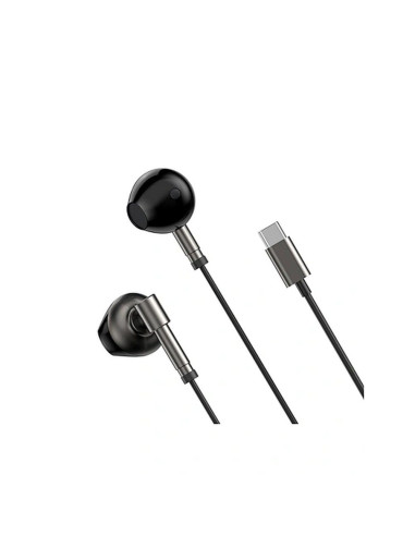 WiWU - EB316 Écouteurs stéréo en ligne USB C (DAC) - noir