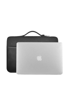 WiWU - Sacoche pour ordinateur portable 16" minimaliste, résistante à l'eau - noir 2