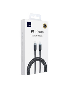 WiWU - Platinum Series USB cable Wi-C013 USB C to Lightning 30W 1.2m - noir 2