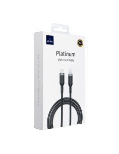 WiWU - Platinum Series USB cable Wi-C013 USB C to Lightning 30W 2m - noir 2
