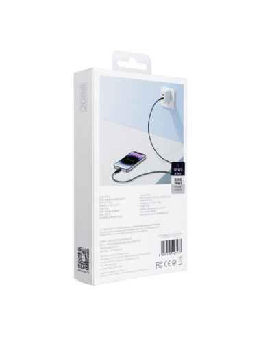 WiWU - Platinum Series USB cable Wi-C013 USB C to Lightning 30W 2m - noir