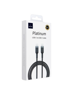 WiWU - Platinum Series USB cable Wi-C013 USB C to USB C 60W 1.2m - noir 2