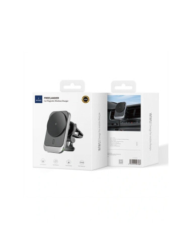 WiWU - Support voiture magnétique CH314 avec chargement sans fil 15W