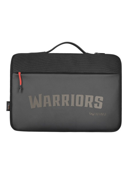 WiWU - Sacoche pour ordinateur portable 14" Warriors Laptop Sleeve, résistante à l'eau - noir
