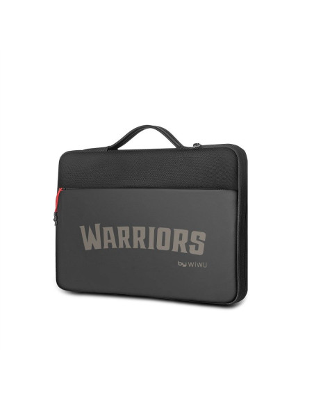 WiWU - Sacoche pour ordinateur portable 14" Warriors Laptop Sleeve, résistante à l'eau - noir