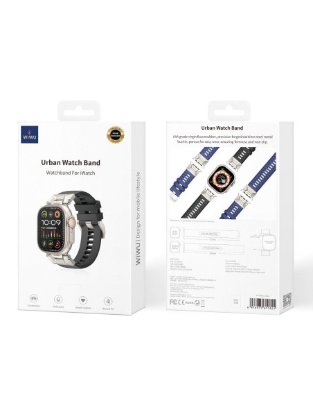 WiWU - Wi-WB012 Urban Watch Band 42/44/45/49mm - black