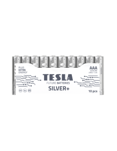 TESLA pile alcaline R6 (AA) SILVER+ [10x72] 10 pcs.