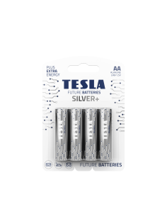 TESLA pile alcaline R6 (AA) SILVER+ [4x120] 4 pcs