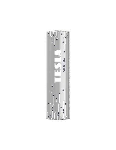 TESLA pile alcaline R6 (AA) SILVER+ [4x120] 4 pcs