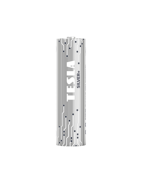 TESLA pile alcaline R6 (AA) SILVER+ [4x120] 4 pcs
