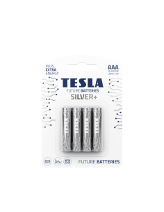 TESLA Pile alcaline R3 (AAA) ARGENT+ [4x120] 4 pcs.