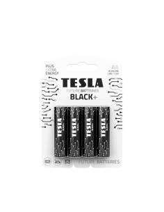 Pile alcaline TESLA R6 (AA) BLACK+ [4x120] 4 pcs