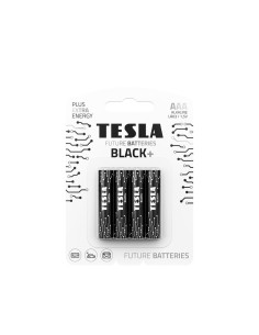 Pile alcaline TESLA R3 (AAA) BLACK+ [4x120] 4 pcs