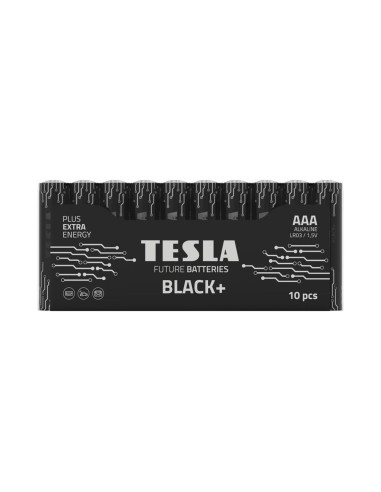 Pile alcaline TESLA R3 (AAA) BLACK+ [10x72] 10 pcs.