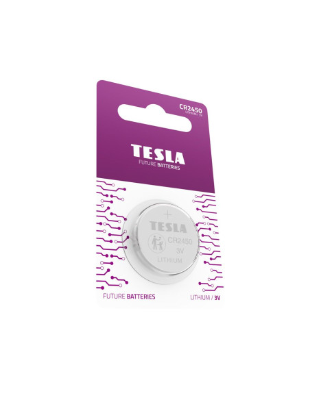 TESLA Pile au lithium CR2450 [1x240] 3V 1 pièce