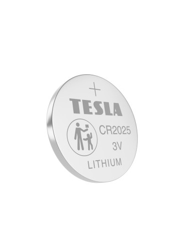 TESLA Pile au lithium CR2025 [5x120] 3V 5 pièces