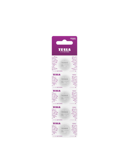 TESLA Pile au lithium CR2032 [5x120] 3V 5 pcs.