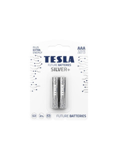 Pile alcaline TESLA R3 (AAA) SILVER+ [2x120] 2 pcs