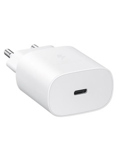 Chargeur Secteur Samsung Original Galaxy Fast Charger EP-TA800XWEGWW USB Type C 3A 25W blanc blister 2