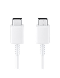 CABLE ORIGINAL SAMSUNG EP-DA705BWEGWW (Galaxy A70) USB C - USB type C blanc blister