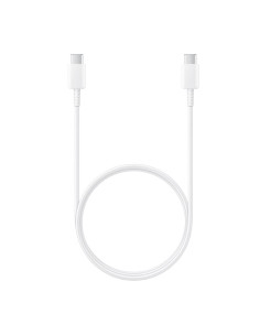 CABLE ORIGINAL SAMSUNG EP-DA705BWEGWW (Galaxy A70) USB C - USB type C blanc blister 2