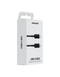 CABLE ORIGINAL SAMSUNG EP-DN975BBEGWW USB C - USB typ C 5A noir blister