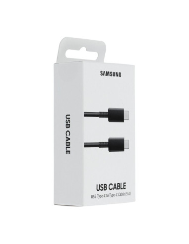 CABLE ORIGINAL SAMSUNG EP-DN975BBEGWW USB C - USB typ C 5A noir blister