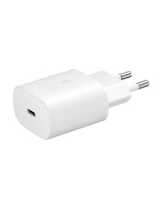 Chargeur Secteur Original Samsung Galaxy Fast Charger EP-TA800NWEGEU (bloc sans le câble) USB Type C 3A 25W blanc blister 2