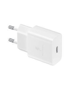 Chargeur Secteur Original Samsung Galaxy Fast Charger EP-T1510NWEGEU (bloc sans le câble) USB Type C 2A 15W blanc blister