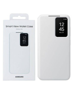 Véritable Smart View Wallet Coque EF-ZS921CWEGWW Samsung Galaxy S24 blanc blister