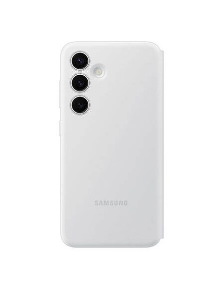 Véritable Smart View Wallet Coque EF-ZS921CWEGWW Samsung Galaxy S24 blanc blister